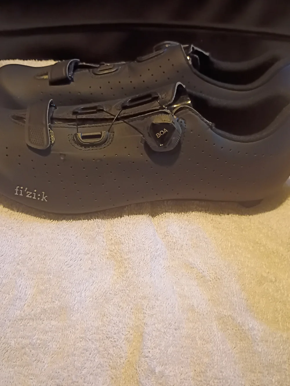 Fizik Tempo Overcurve R5 Mens Cycling Shoes BOA Black Size US 11.5 NEW